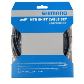 MTB gear cable set, stainless steel inner wire