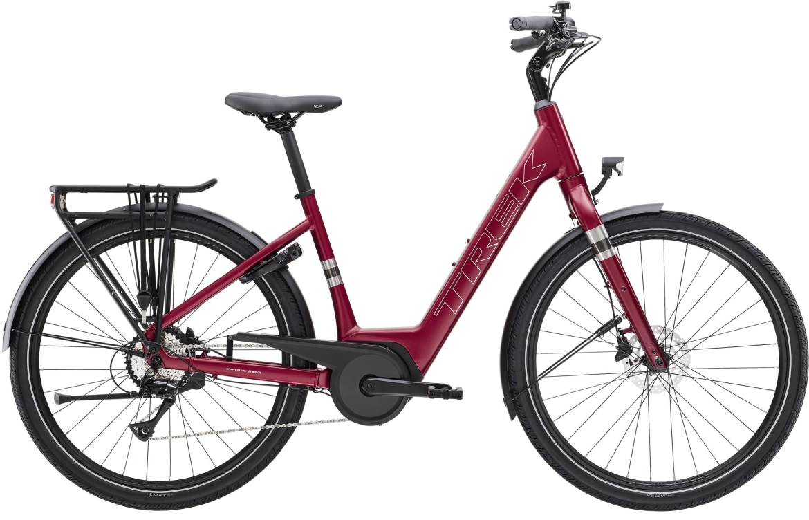2025 Trek Verve+ Lowstep Comfortable Electric Bike The Bike